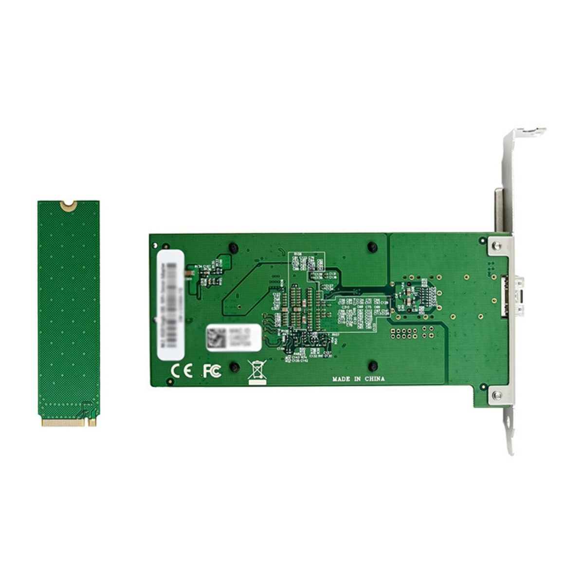 Carte rseau serveur M.2 B + M KEY 8 canaux, port unique, 10... - 6