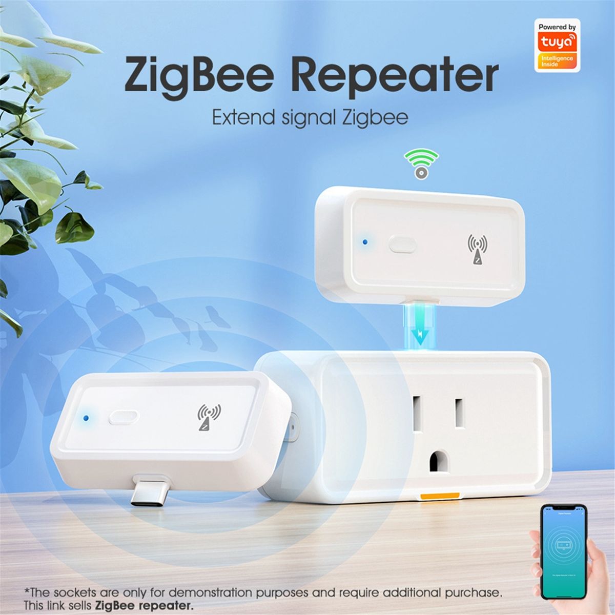 Rpteur de Signal Tuya ZigBee, amplificateur PA de Type C p... - 8