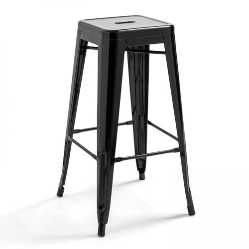 Tabouret Haut En M?Tal Industriel