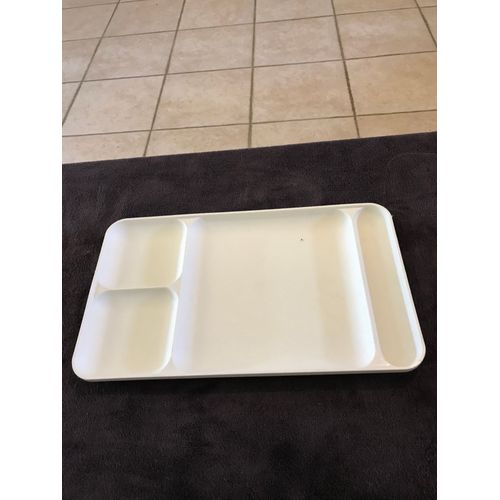 Plateau Télé , Plateau Repas Tupperware Blanc