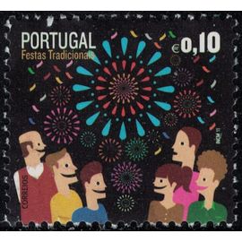 Portugal 2011 Oblitéré Used Fêtes Traditionnelles Festas Tradicionais Y&t Pt 3570 Su