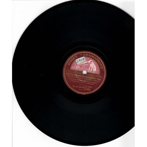 Fleur De Paris. Fox -Trot. C'est La La Chanson Des Accordéons. L'accordéoniste, Le Prince Et Son Orchestre.78 Tours