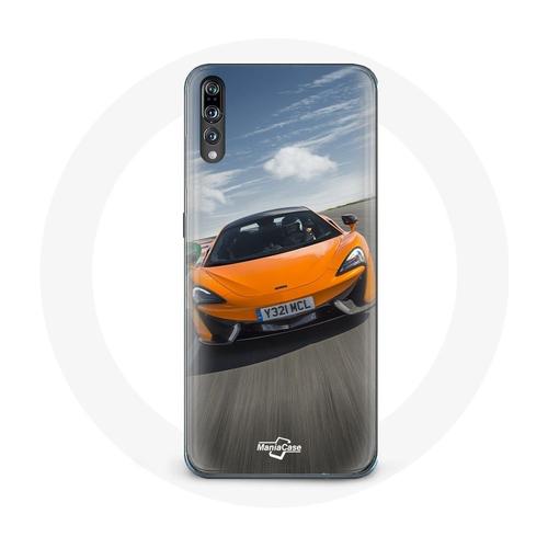 Coque Pour Huawei P20 Formule 1 Mclaren Orange