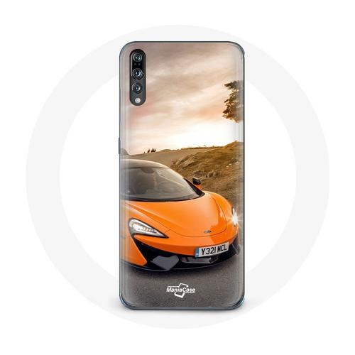 Coque Pour Huawei P20 Formule 1 Mclaren F1 Orange