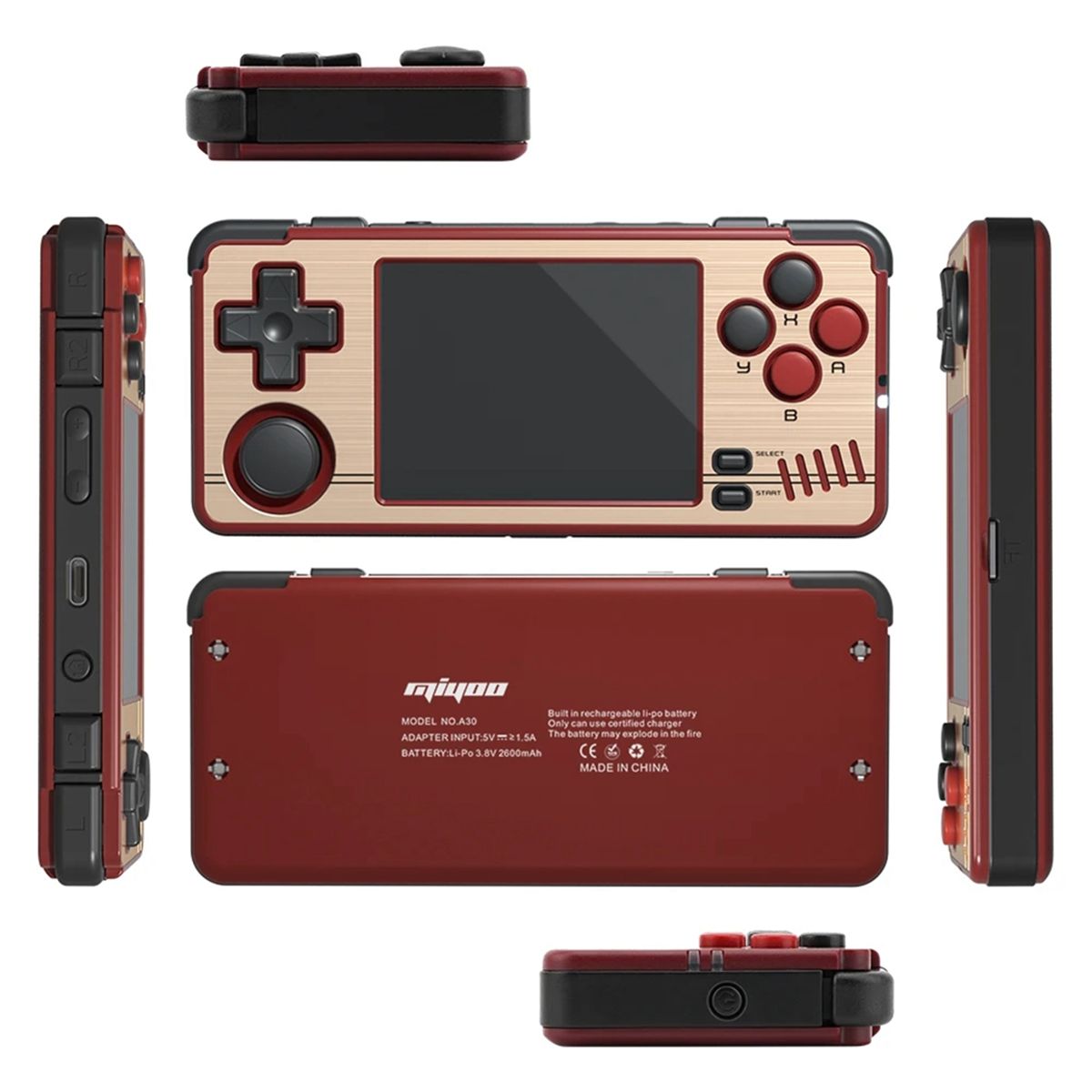Console de jeu portable A30, cran IPS de 2,8 pouces, systm... - 9