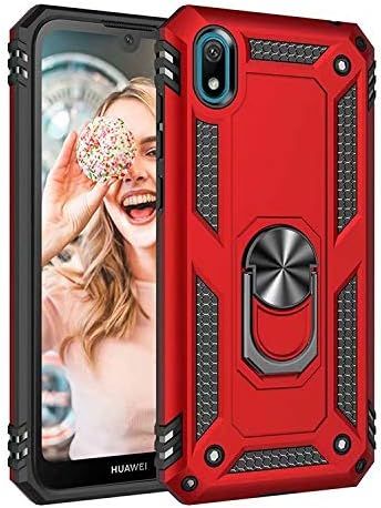 Coque Huawei Honor 8s Avec Aimant Anneau Support, 360 Doubl...
