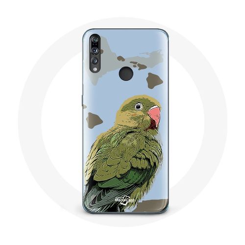 Coque Pour Huawei P30 Lite Perruches Oiseaux Vert