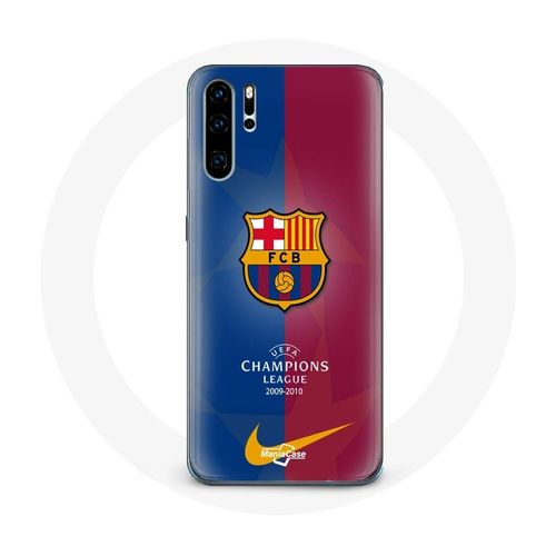 Coque Pour Huawei P30 Fc Barcelone Logo Équipe De Football