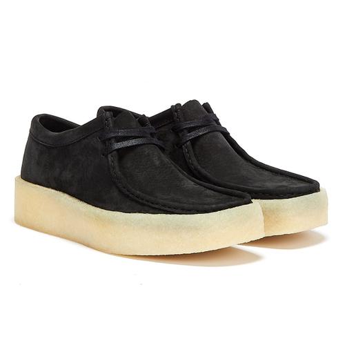 Clarks Wallabee Cup Nubuck Chaussures Noir Pour