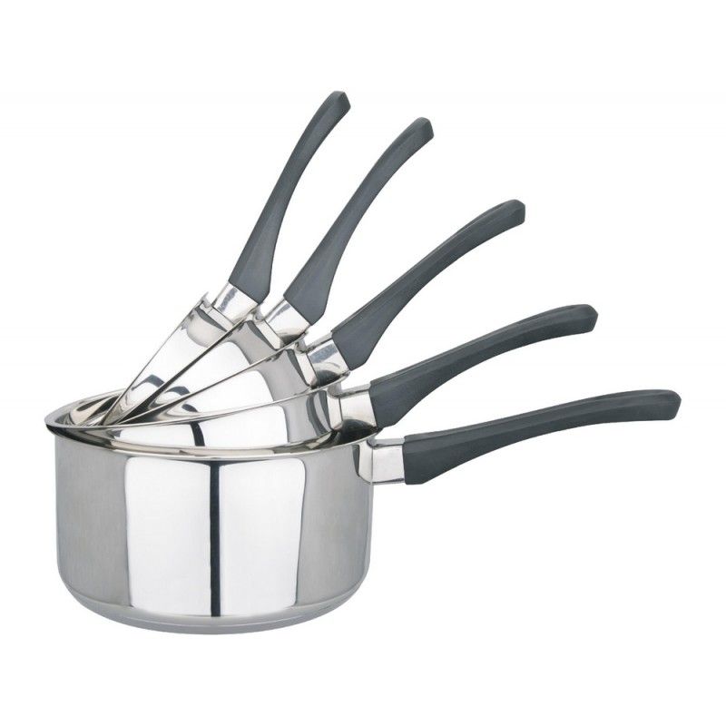 Série 5 Casseroles Inox/Bakélite