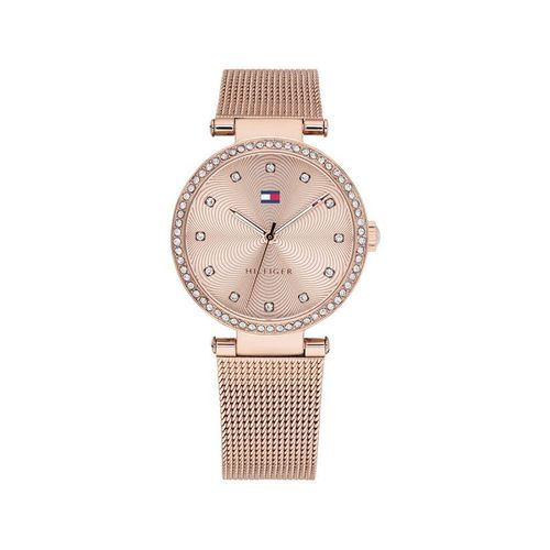 Tommy Hilfiger Lynn Montre Femme Acier Dor? Rose Milanais 1782508
