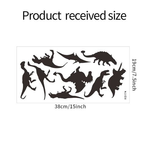 Autocollants Muraux De Dinosaures, Différents Types, Pour Interrupteur De Lumière De Chambre D'Enfants, Stickers De Décoration De Maison Pour Bébé