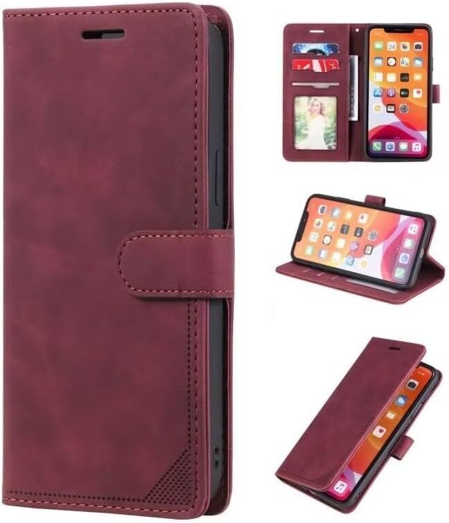 Compatible Avec Samsung Galaxy S24 Plus Etui Portefeuille Ho...