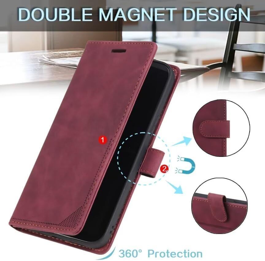 Compatible Avec Samsung Galaxy S24 Plus Etui Portefeuille Ho... - 3