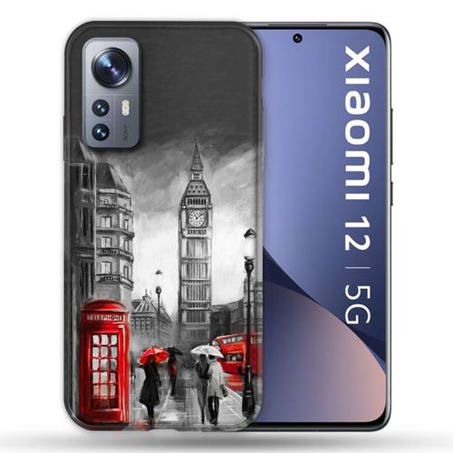 Coque Pour Xiaomi 12 Voyage Angleterre Londres Vintage