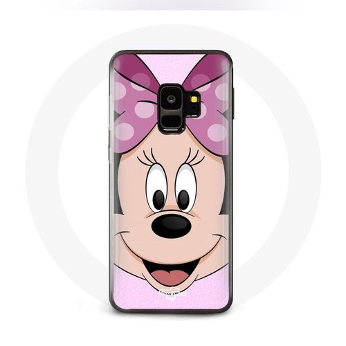 Coque Pour Samsung Galaxy S9 Plus Minnie Mouse Dessin Animé Rose