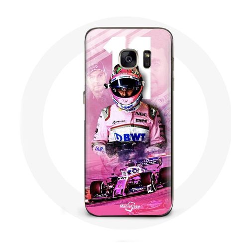 Coque Pour Samsung Galaxy S6 Formule 1 Sergio Pérez Pilote De F1 Rose