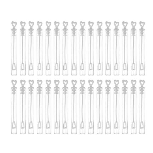 Flacons De Bulles De Savon En Forme De Tube Et De C¿Ur, 100 Pièces, Cadeaux De Mariage Pour Invités, Décoration De Fête D'Anniversaire, Cadeaux De Réception Pour Bébé, Jouets Pour Enfants