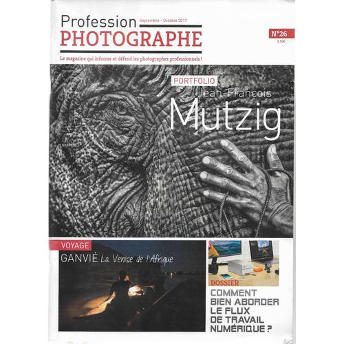 Revue Profession Photographe N°26 - Séptembre-Octobre 2017