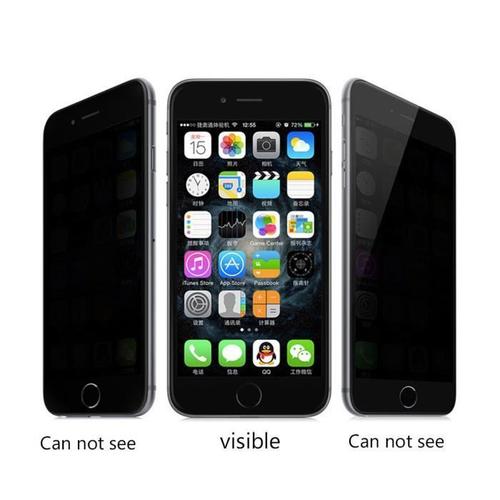 Anti-Spy Protection De La Vie Privée En Verre Trempé Film Protecteur D'écran Pour Iphone8 4,7 Pouces Xlq70913712