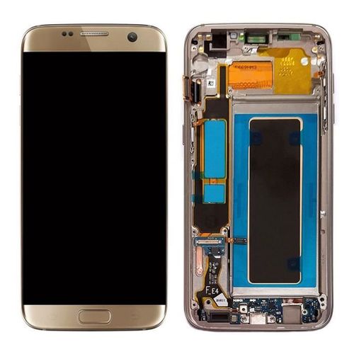 Pour Samsung Galaxy S7 Edge G935a G935p G935v Ecran Lcd Vitre Tactile + Châssis Or