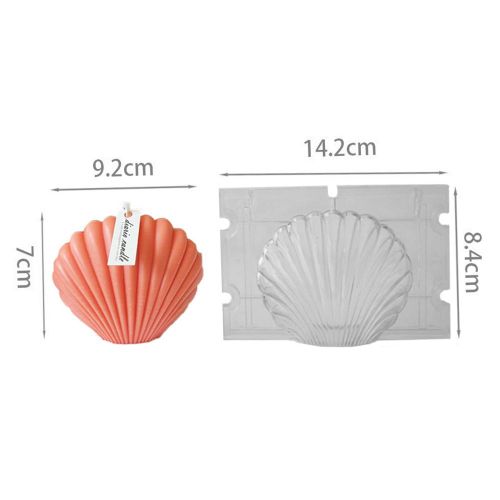 Bougie d'aromathérapie en plastique 3D faite à la main, moule à festonné, paraffine, cire d'abeille, cadeau pour enfants