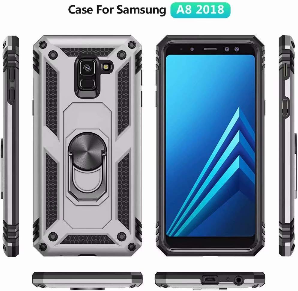 Coque Samsung Galaxy A8 Plus 2018 Avec Aimant Anneau Support... - 2