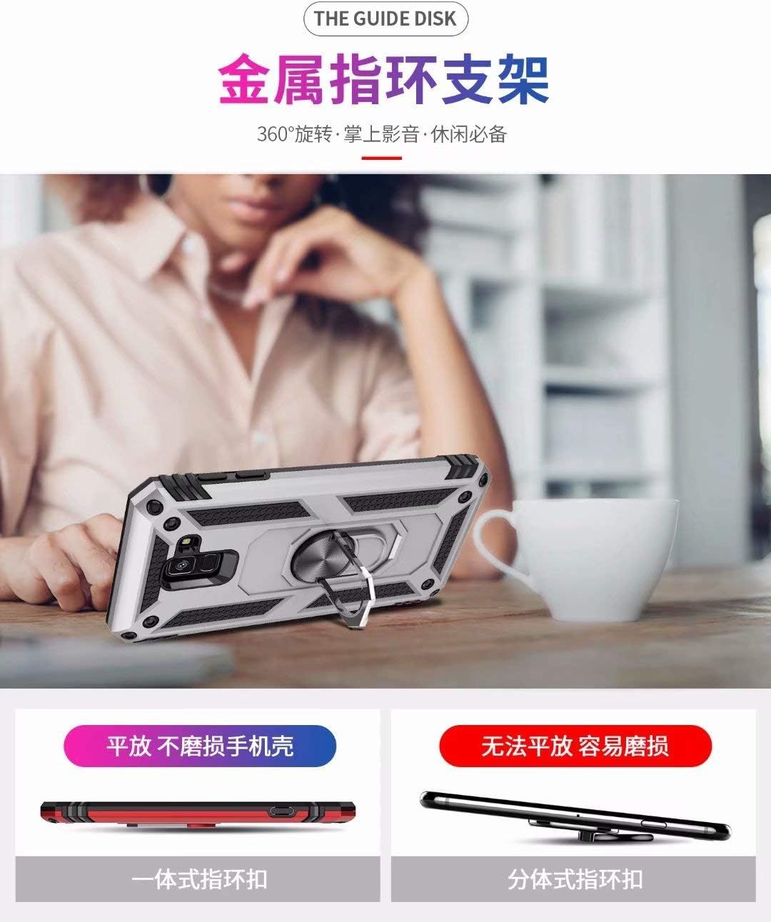 Coque Samsung Galaxy A8 Plus 2018 Avec Aimant Anneau Support... - 7