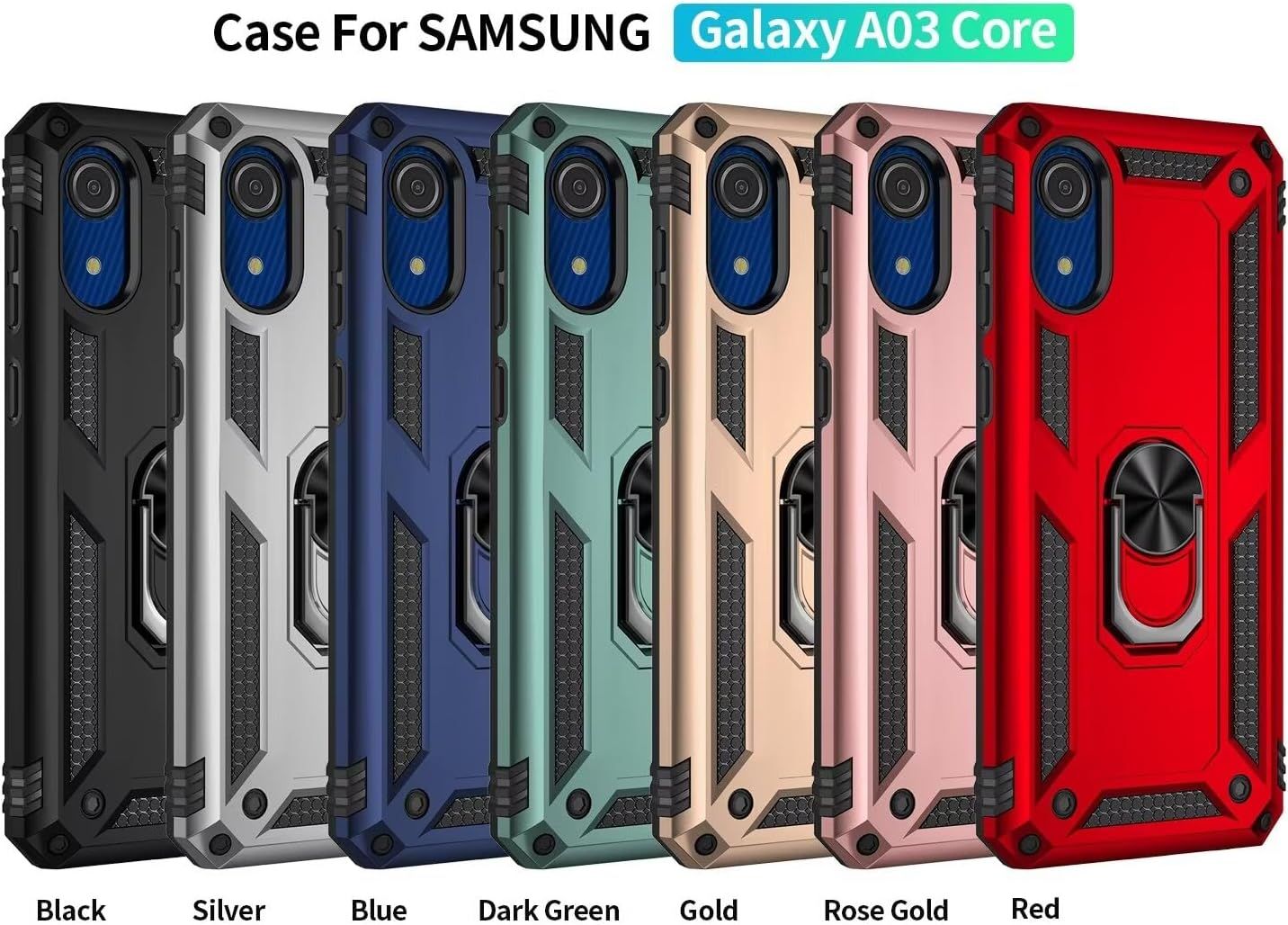 Compatible Avec Coque Samsung Galaxy A03 Core Avec Aimant An... - 7