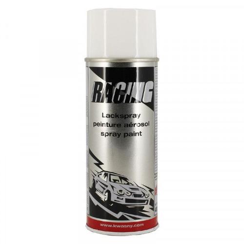 Bombe De Peinture Carrosserie Voiture Racing Blanc Brillant 400ml