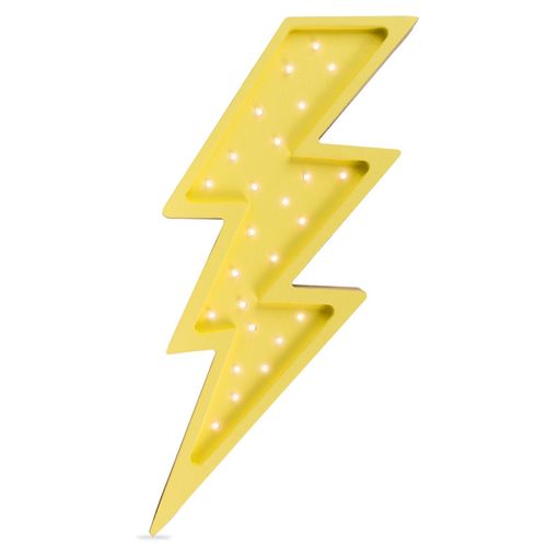 Lampe Veilleuse Éclair Jaune