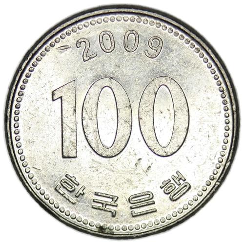 100 Won Corée Du Sud 2009