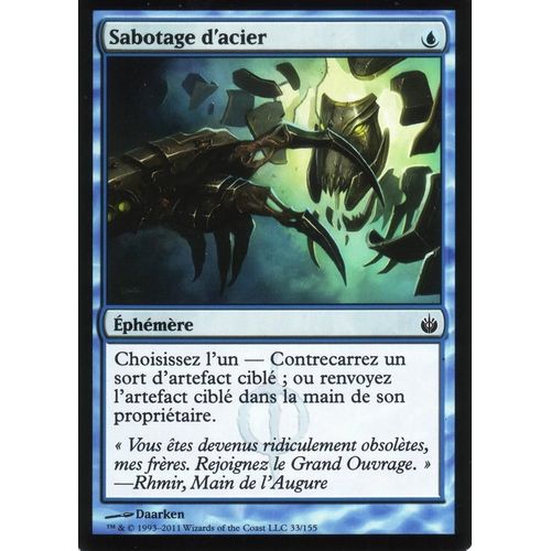 Sabotage D'acier - Magic - Mirrodin Assiégé - C - 33/155