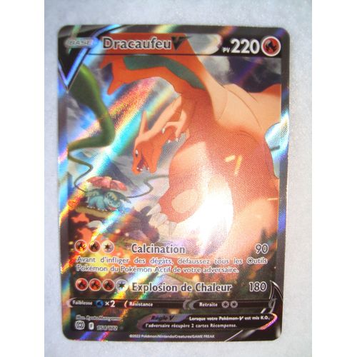 Carte Pokemon Dracaufeu V Alternative 154/172 Stars Etincelantes Eb09 / Mint Fr
