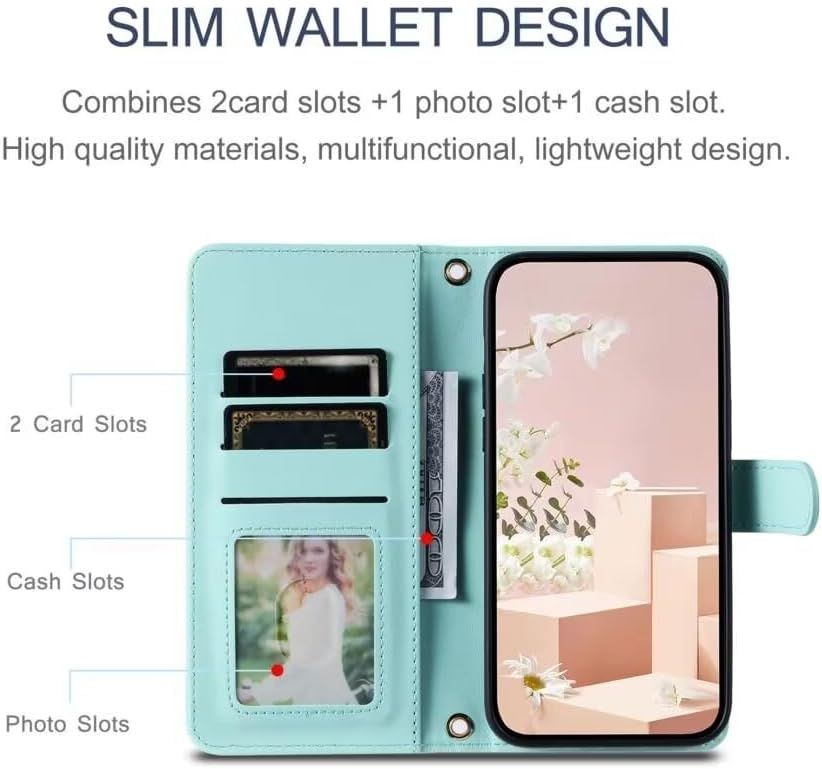 Compatible Avec Iphone 6 Plus Coque Cuir Portefeuille Etui F... - 2
