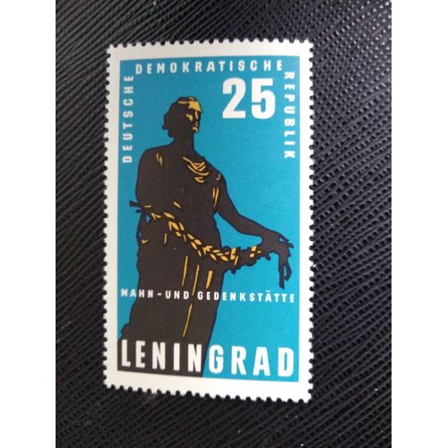 Timbre Allemagne / Rda Yt 751 Monument De Léningrad 1964 ( 070406 )