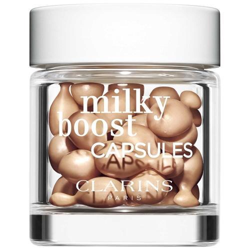 Milky Boost Capsules Éclat Et Nutrition 94% D'ingrédients D'origine Naturelle - Clarins - Fluide De Teint 