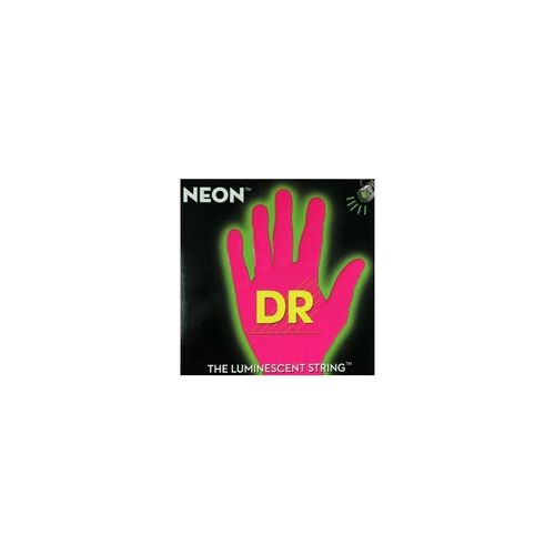 Jeu De Cordes Guitare Basse Dr Neon Medium Rose Npb45