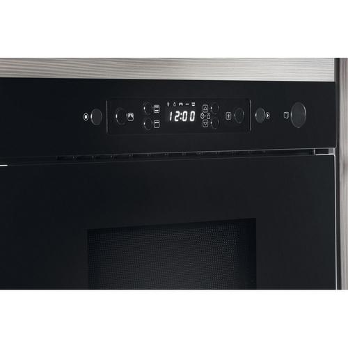 FOUR À MICRO-ONDE ENCASTRABLE WHIRLPOOL 22L NOIR à bas prix