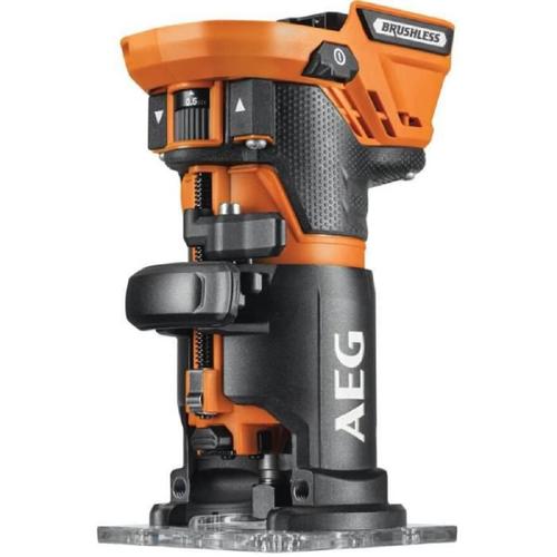 AEG - Affleureuse 18V BRUSHLESS - pinces de serrage 6 mm (sans batterie)- BOF18BL2-0