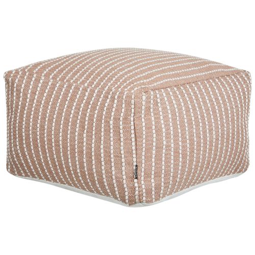 Pouf Zahri Marron Doré