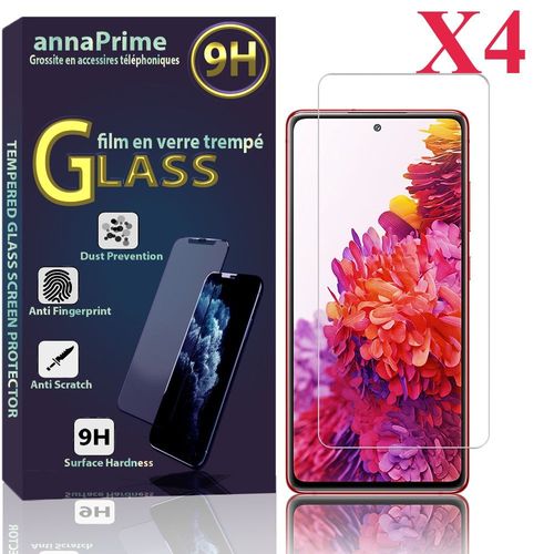 Lot / Pack De 4 Films Verre Trempé Pour Samsung Galaxy S20 Fe/ S20 Fe 4g/ S20 Fe 5g/ S20 Fan Edition/ S20 Lite 6.5" Protection D'écran