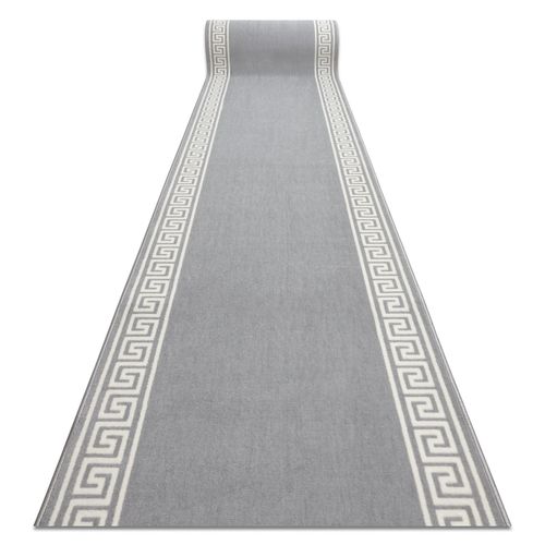 120x160 Cm Tapis De Couloir Bcf Morad Grek Grec Gris 120 Cm
