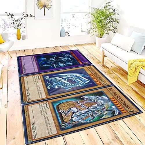 Tapis Cuisine Tapis Salon Tapis Couloir Tapis Enfanttapis Chambre Tapis Dessin Animé Dragon Bleu Et Blanc, Soins, Chambre D'enfant, Salon, Chambre À Coucher, Cadeau D'anniversaire