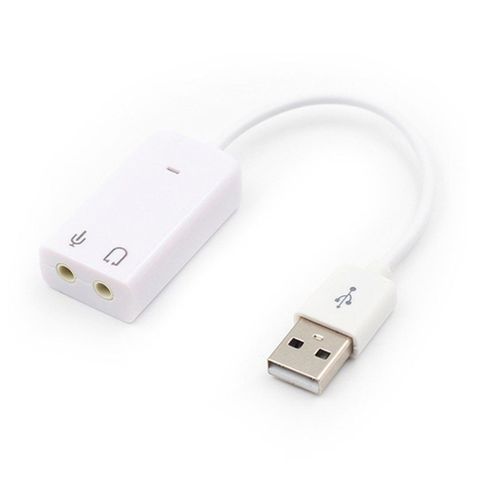 Carte son externe USB 7.1, adaptateur USB vers son virtuel 3D, casque Audio, Jack 3.5Mm, pour ordinateur portable