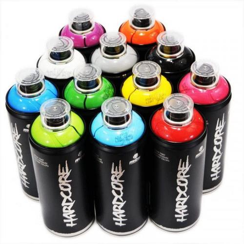 Lot 12 Bombes De Peinture Mtn Hardcore 2 - 400ml