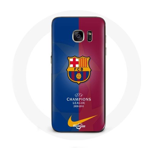 Coque Pour Samsung Galaxy S6 Fc Barcelone Logo Équipe De Football