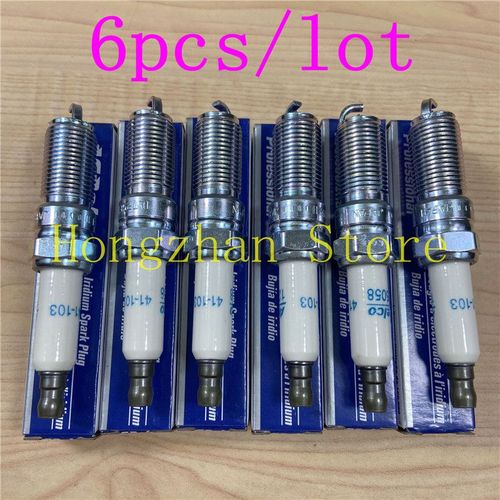 6 Bougies D'allumage, Isuzu Saab Buick Rainier Chevrolet Cobalt Hhr Malibu Hummer H3 Oldsmobile Pontiac G5 Gmc Canyon 12625058 Nipseyteko