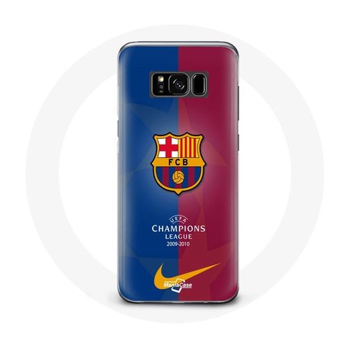 Coque Pour Samsung Galaxy S8 Plus Fc Barcelone Logo Équipe De Football
