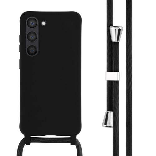 Imoshion ¿Coque En Silicone Avec Cordon Samsung Galaxy S23 Noir